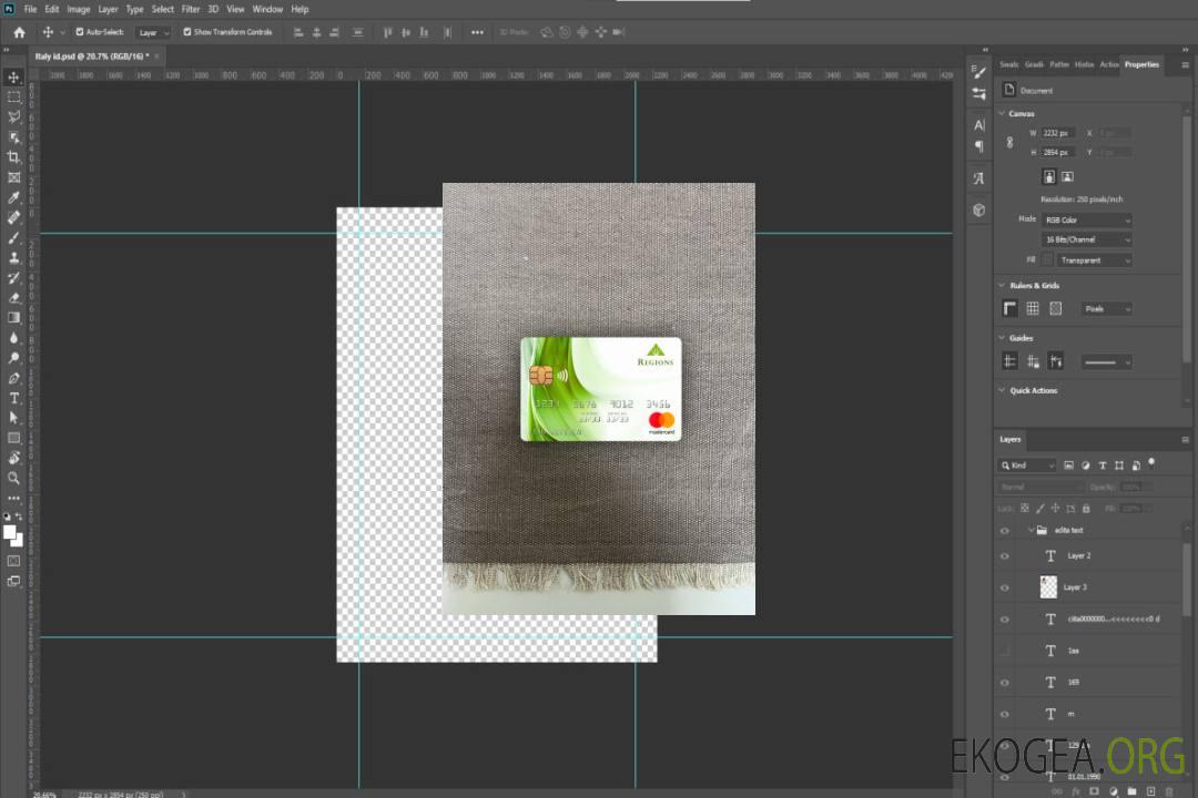 USA Régions banque mastercard photolook recto template USA Régions banque mastercard photolook recto template